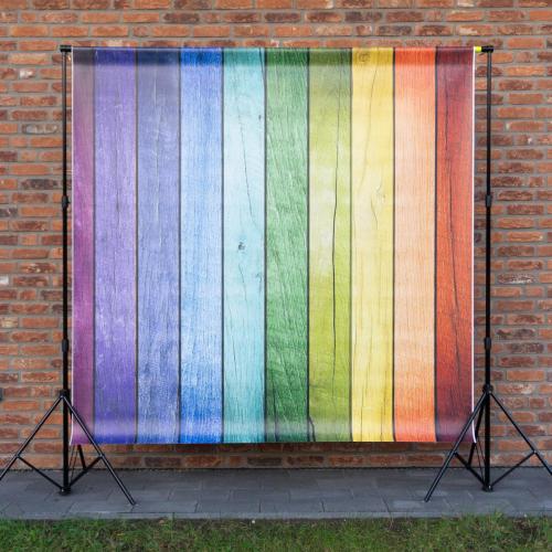 Nr. 1 / Holz Regenbogen