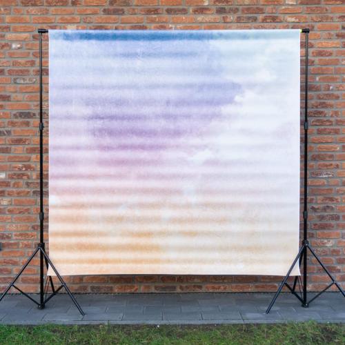 Nr. 9 / bunte Wasserfarbe Struktur